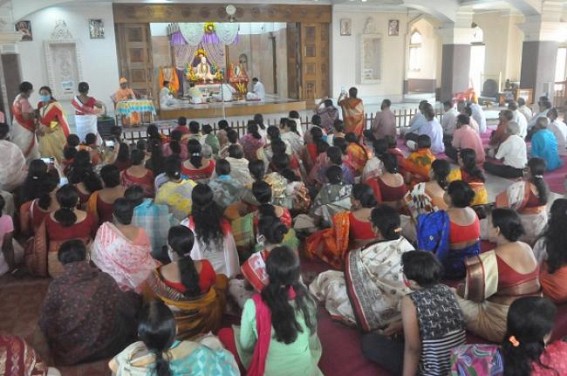 Tripura : Devotees worshipped Ramakrishna Paramahansa Deb on his 185th birth anniversary