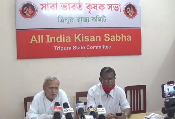 'Tripura Govt is doing nothing for irrigation sector, Farmers suffering' : Krishak Sabha 