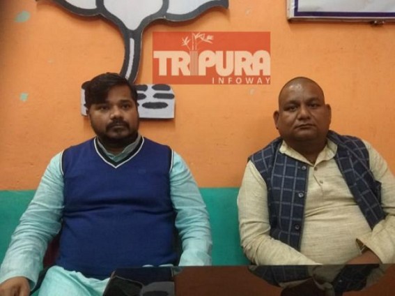 2021 Year started with a major blow for Tripura BJP : Young MLA Sushanta Chowdhury resigns from BJP's Invitee Membership over Party's Infighting, Biplab-Coterie's Intrigue against Majlishpur constituency leadership