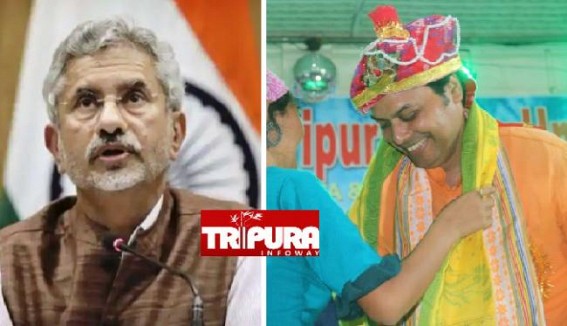 'External Affairs Minister S. Jaishankar himself has had to deal with Nepal and Sri Lanka matter due to Biplab Deb's Bizarre remark' : Report