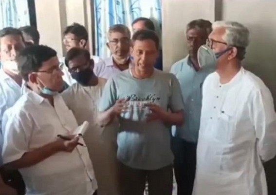 Former CM Manik Sarkar, MLAs visited BJP's Political Violence Affected Homes in Belonia : Calls BJP's Brutal Attack on common men display of 'Cowardice'