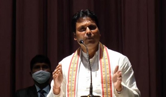 Biplab Deb claims 'Tripura is FREE from Chanda-Baaz' amid statewide BJP's massive 'hafta' Collections, Violence, Land-Mafias Rattled Law and OrderÂ 
