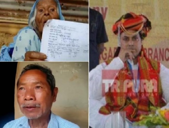 BJP's Rs. 2000 Social Pension Promise results in massive Expulsion of Social Pensioners from Beneficiary-Lists in Tripura : Biplab Deb forcing Old People to Die in Starvation !