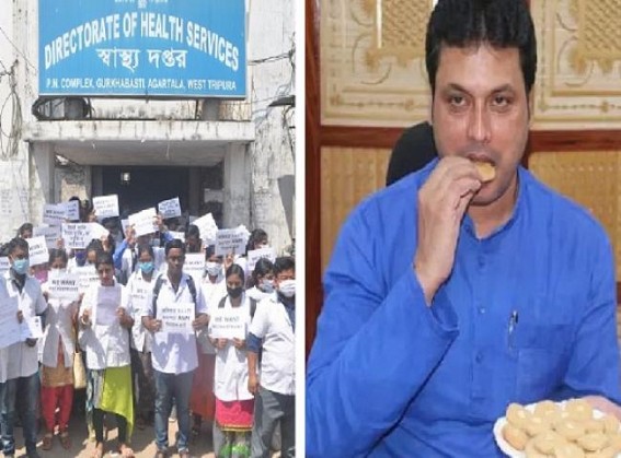 Unemployment problems trigger Tension in Tripura : CM Biplab Deb ignoring meeting with ANM Passed Out Job Aspirants amid Hospitals Suffer from Manpower Shortage
