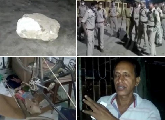 BJP's Organized Attacks on Opposition Continues : Violent Attacks on CPI-M Family by BJP goons in Biplab Deb's constituency, House Vandalized followed by BJP's Late-Night Party on 3rd Anniversary of BJP Govt celebrationÂ 