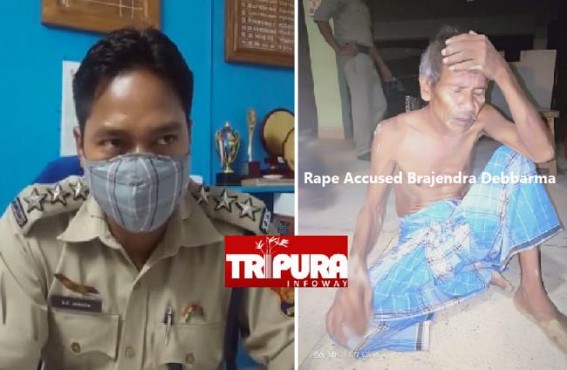 6 Years Old Girl was Raped in Tripura : 60 Years old Rape Accused Arrested 