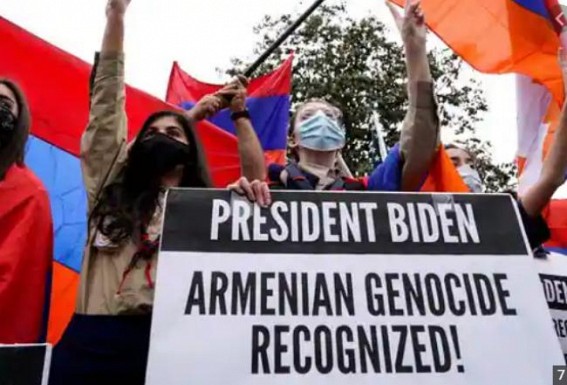 Biden recognizes atrocities against Armenians as 'genocide'
