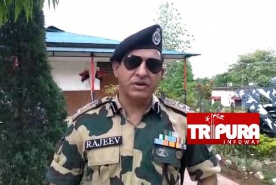 BSF taking measures for Covid Control and Management in Tripura