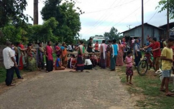 Acute drinking water scarcity continue in various areas in Tripura 