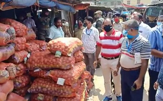 Illegal Price imposition on Essential Commodities : Food Dept, DCM's joint drive in Agartala Markets