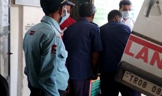 Inhuman: Old man's corpse was lying unattended for hours inside an Ambulance at Sabroom hospital