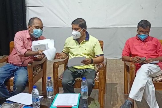 Special Coronavirus vaccination camp started in Amarpur 