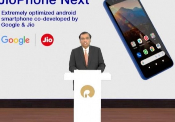 RJio launches JioPhone Next in partnership with Google