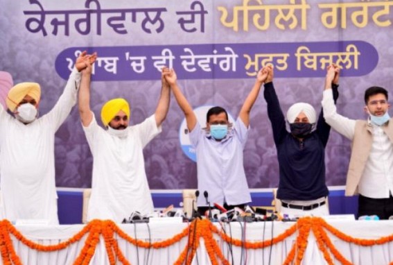Eyeing Punjab polls, Kejriwal promises 300 units of free power to all 