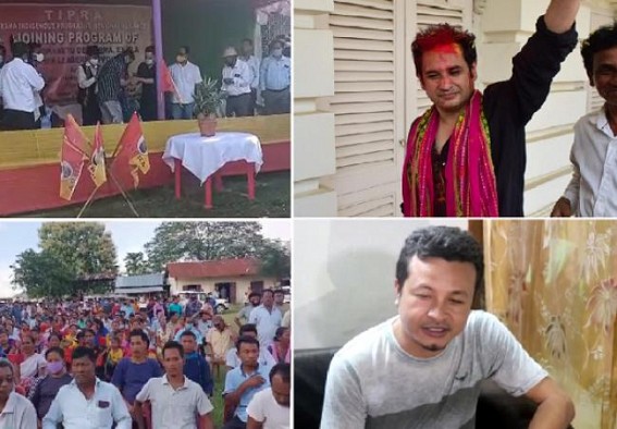 Landslide for the BJP's Ally IPFT : After massive defeat of BJP, IPFT in ADC Poll, IPFT MLA Brishketu Debbarma joined Tipra Motha Party : More MLAs likely to Quit IPFT, BJP