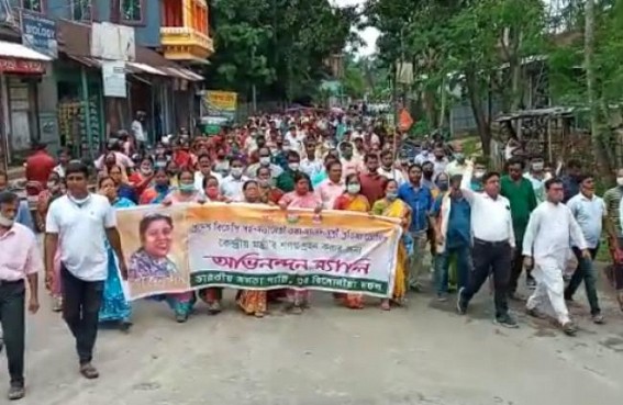 Covid-19 : Massive rallies, gathering of BJP statewide 