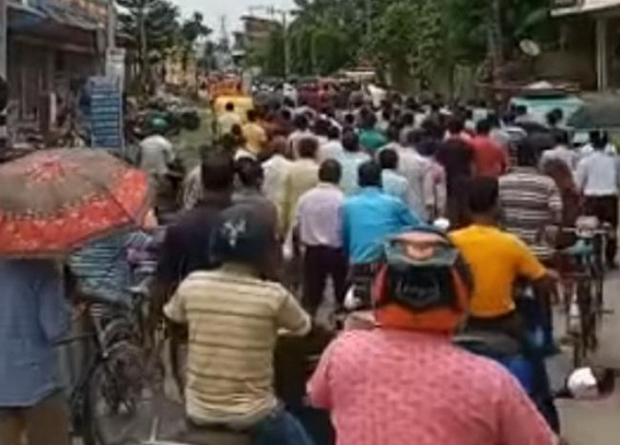 Amid massive Covid rise, Political rallies continue in Tripura 