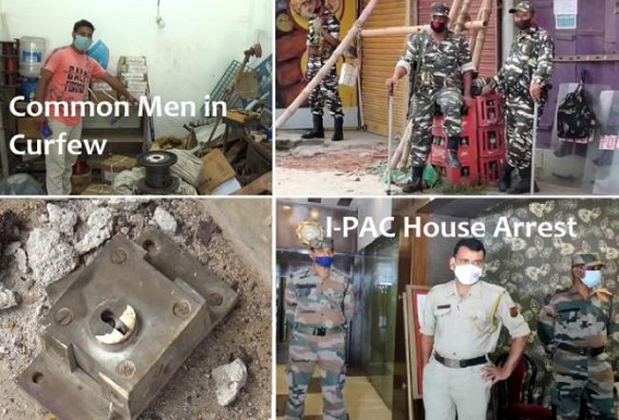 Lack of Security turned a Common Threat for Common Men under Biplab Deb Govt : East Agartala Police force which is deployed at Woodland Park in House Arrest of I-PAC team, failed to Safeguard the People amid Curfew