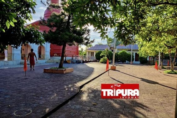 Tripura’s most revered Temple ‘Matabari’ facing ‘Kurmapeeth Destruction’ as BJP Govt to bulldoze major portion of ‘Kurmapeeth’ to make it look like a Park with ‘artificial Tortoise’ : Massive Construction Scam suspected