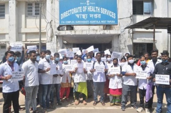 Amid two Pandemic Waves, No Step to Recruit Nurses in Tripura : Heavy Unemployment among Passed Outs 