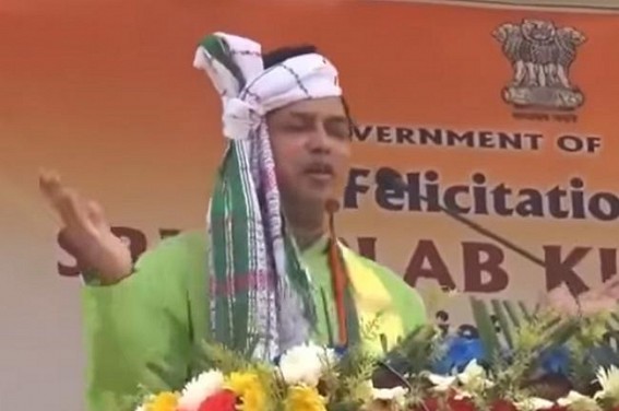 Biplab Deb hoping 'Students from Japan, Korea, China' in Tripura for higher Studies 
