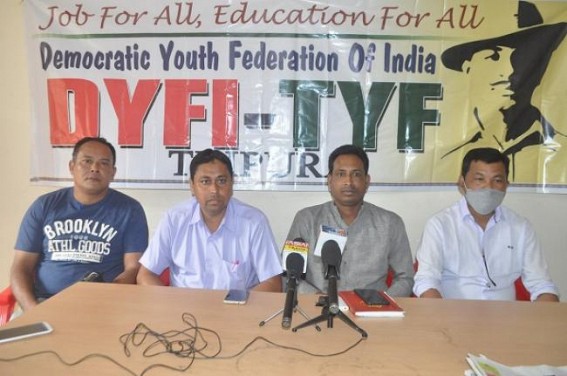 'Outsourcing Job Recruitment will have no Reservation, no Job Security' : DYFI, TYF to protest on March 13, 14 against Privatization of Recruitment 