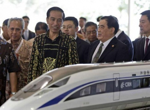 Indonesian Prez inspects Jakarta-Bandung High Speed Railway