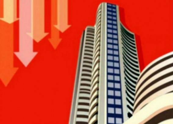 Equity indices settle sharply low, Sensex down over 1K points
