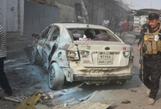 Eight police officers killed in bomb attack in Iraq