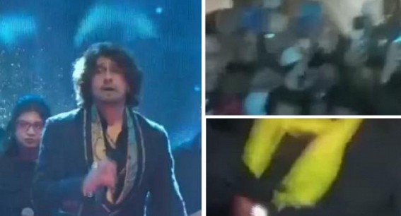 Overload of Media Persons : Stage of Journalists Collapsed at Sonu Nigam’s Concert