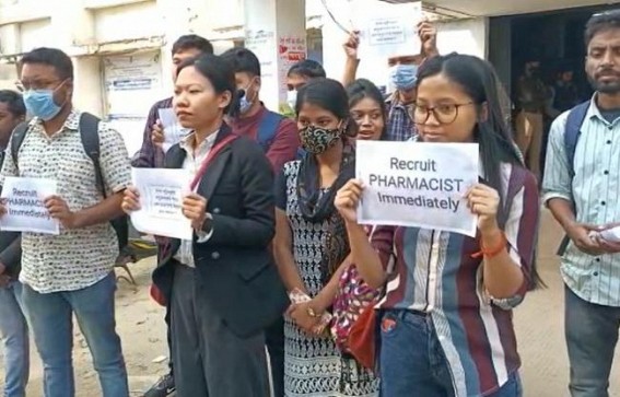 Pharmacists Passed Out Job Aspirants Roaming Jobless as Tripura BJP led State Govt yet to Start Recruitment Process 1-Year after the Recruitment Announcement: Unemployed Youth said, ‘It’s 8th time we are Requesting the Director for Interviews’