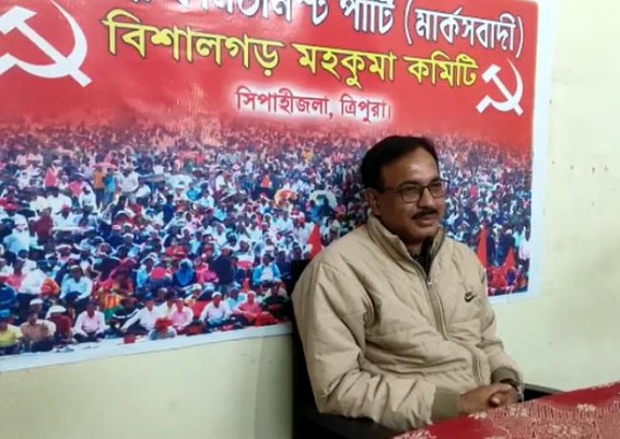 ‘Can’t give Fake Promise but People will get their Freedom of Speech if Left Voted to Power’ : CPI-M Bishalgarh Candidate Partha Pratim Majumder