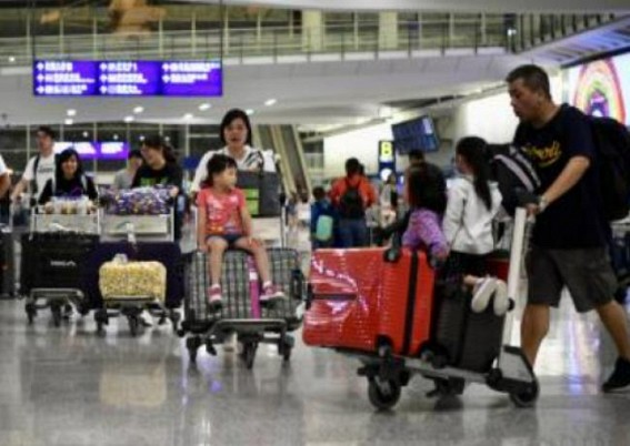 Hong Kong's air passenger traffic surges 24-fold in February