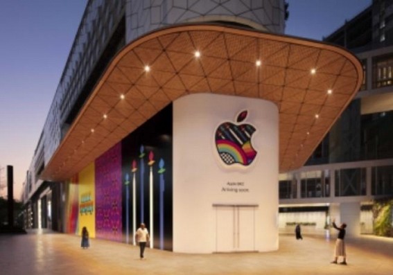 Apple reveals first glimpse of its grand India retail store in Mumbai