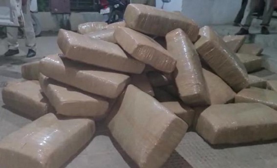 Ganja Smuggling from Mohanpur to Bihar busted : 448 Kg Ganja Seized
