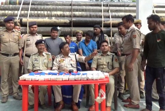 Record Breaking Numbers of Ya-Ba Tablets Seized in Churabari Naka Point : 3 Sonamura Smugglers Arrested with 60,000 Ya-Ba Tablets