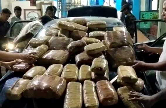 Two Arrested in Khowai with 50 Kg Ganja