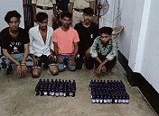 Railway Police arrested 5 with Phensedyl