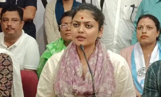 'Democracy is Dead in Tripura' : Sayani Ghosh 'Democracy is Dead in Tripura' : Sayani Ghosh