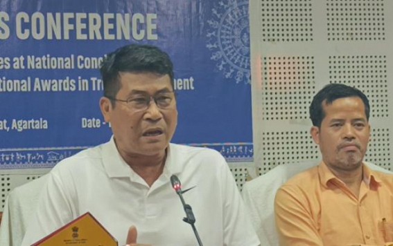 Won’t Allow ‘Shanta Tripura’ to becoming ‘Ashanta’ : Minister Bikash Debbarma slammed Manik Saha’s Critics Won’t Allow ‘Shanta Tripura’ to becoming ‘Ashanta’ : Minister Bikash Debbarma slammed Manik Saha’s Critics