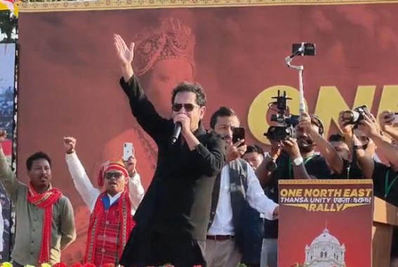 ‘We Could Be Against Pakistan & Bangladesh but We Are Not Against Any Indian Party’ : Pradyot Debbarman said, as Astabal Rally Unfolded ‘We Could Be Against Pakistan & Bangladesh but We Are Not Against Any Indian Party’ : Pradyot Debbarman said, as Astabal Rally Unfolded