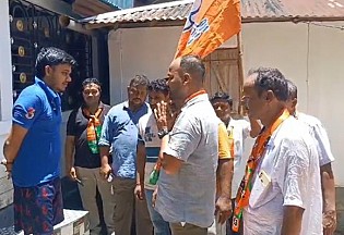 Tripura Panchayat Election : BJP continues house-to-house campaigning in Full-Swing