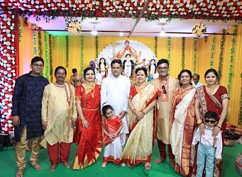 Tripura CM greeted state's people on the occasion of Bijaya Dashami. TIWN Pic Oct 2