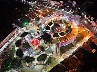 Udaipur Matabari temple on the occasion of Deepavali festival. TIWN Pic Oct 20