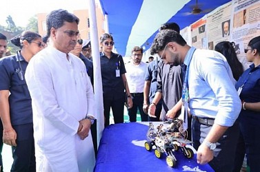 CM Manik Saha visited Techno India University, launched Govt facility there. TIWN Pic Nov 15