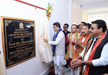 Various developmental projects were inaugurated by CM Manik Saha. TIWN Pic Dec 9