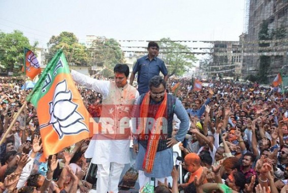 Tripuraâ€™s freedom from Anti-National CPI-M, Manik Sarkar's misrule : It's time to build new Tripura