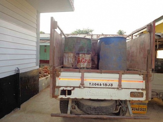 Kamalpur : Police seized valid diesel : Now facing problem for hyper-activeness