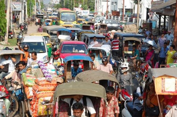Restriction on heavy vehicles movement during Kharchi Puja