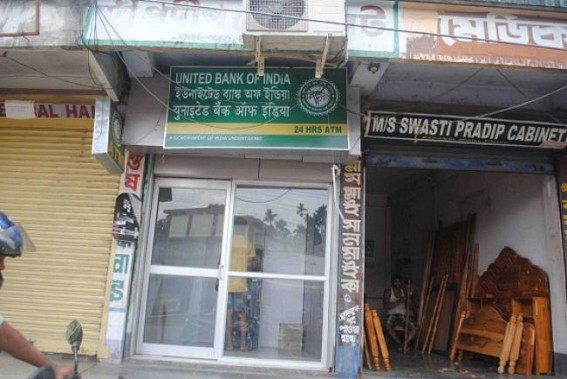 Kamalpur: United Bank of India ATM produced fake currency note: Complaint lodged with police